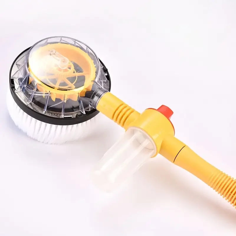 360 Degree Rotating Car Wash Brush Kit with Foam Mop
