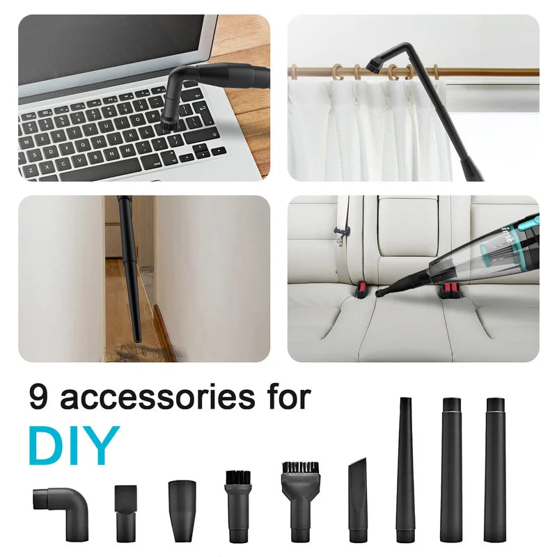 Inse R3S Corded Stick Vacuum Cleaner Powerful Suction 400W Motor 3 in 1 Handheld Vacuum Cleaners for Home and Pet Hair