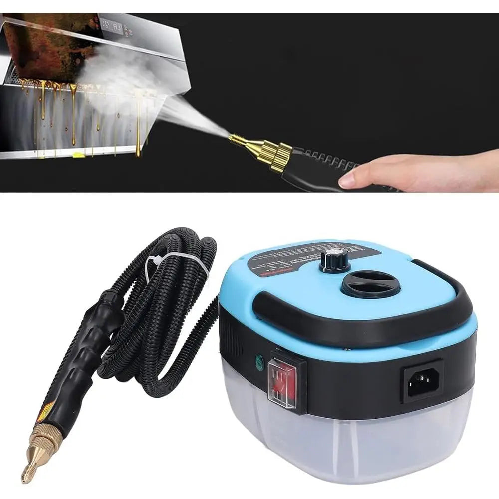 High Pressure Portable Steam Cleaner 2500W 3bar 105 Degrees Multifunctional Cleaning Machine for Car Home Kitchen with Safety Features