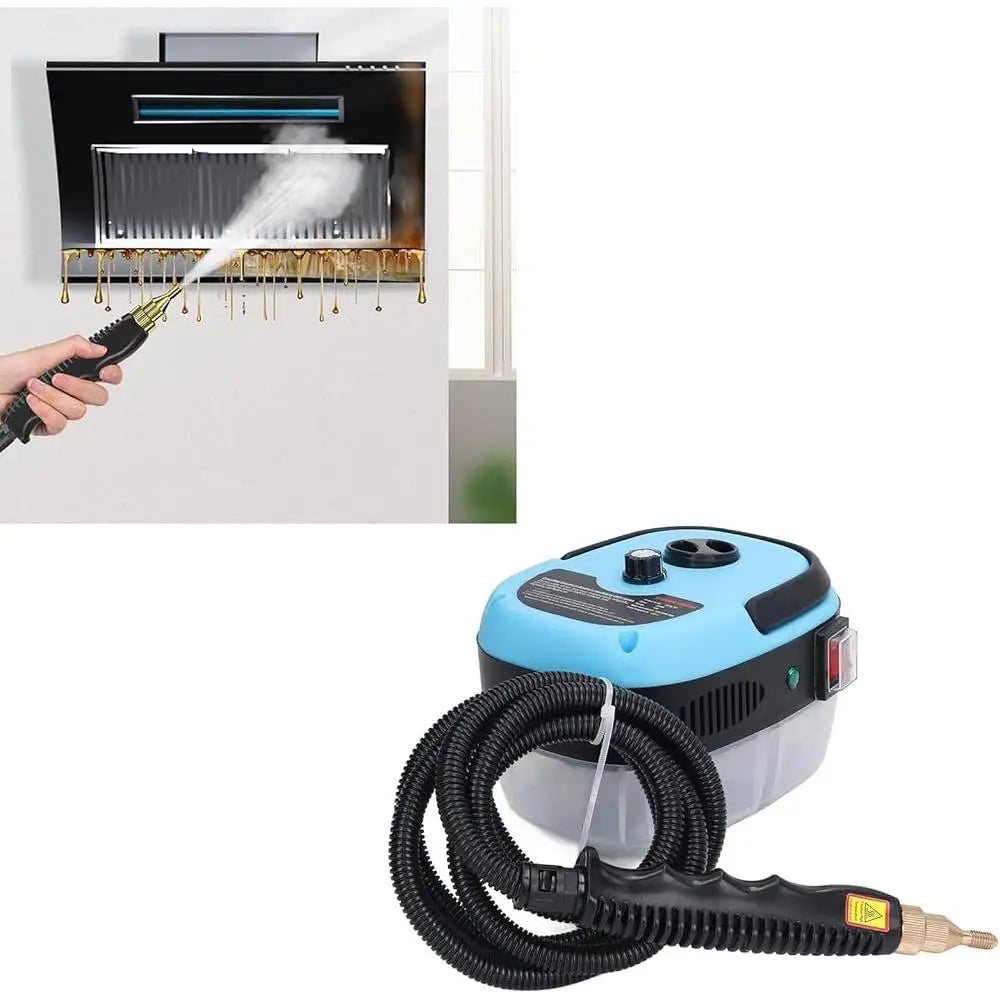High Pressure Portable Steam Cleaner 2500W 3bar 105 Degrees Multifunctional Cleaning Machine for Car Home Kitchen with Safety Features