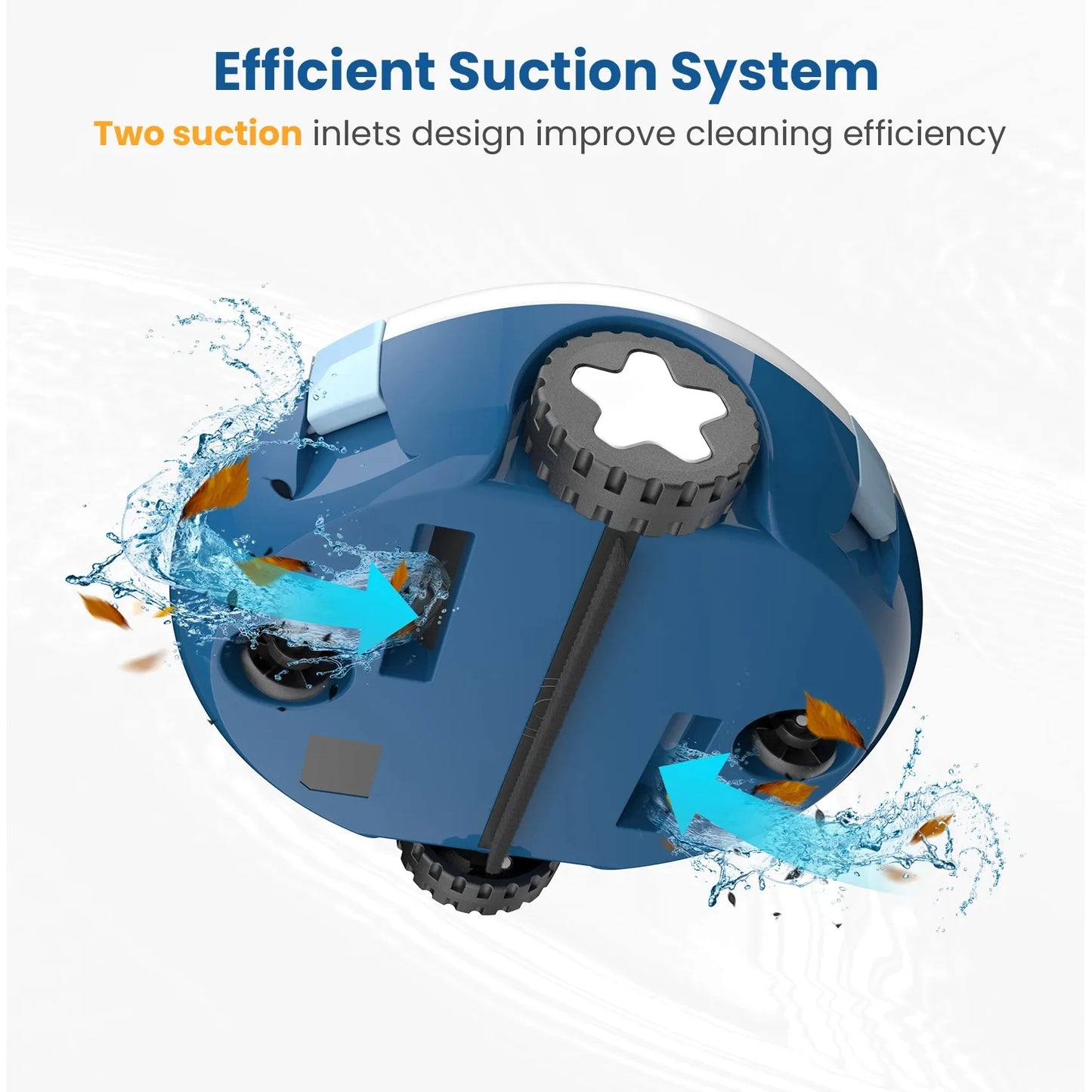 INSE Y10 Cordless Robotic Pool Vacuum Cleaner With Self Parking