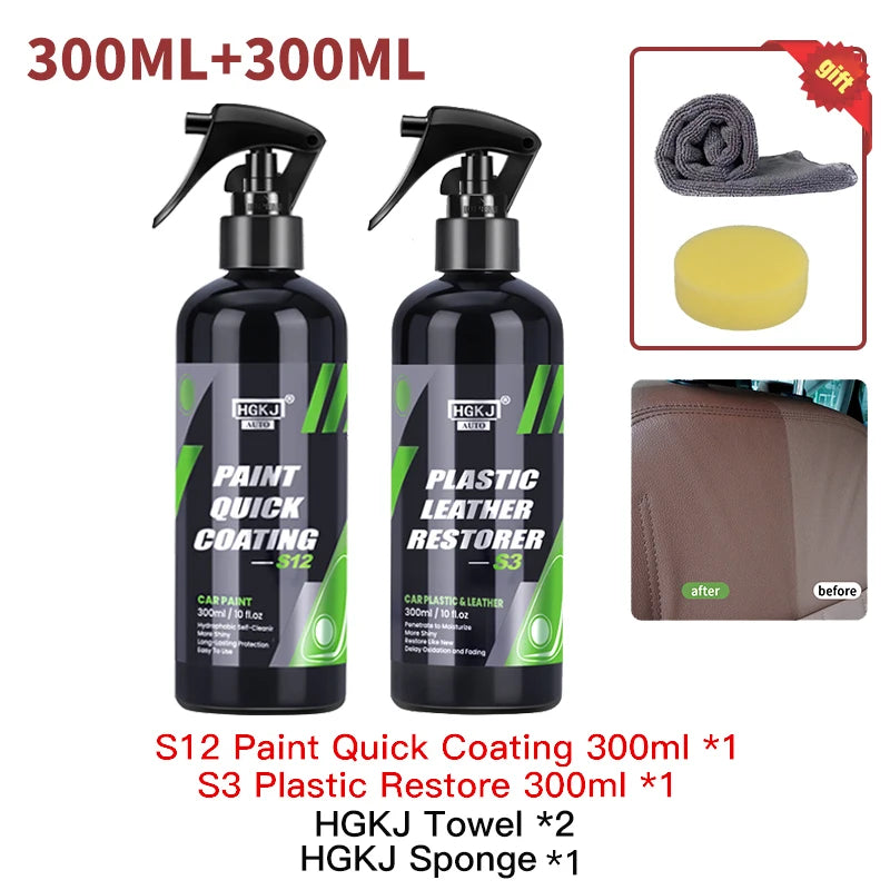300ML Car Ceramic Coating Wax Liquid Glass Auto Body Polish