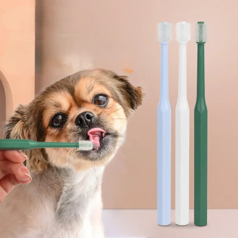 360 Degree Finger Toothbrush for Dogs and Cats Oral Care