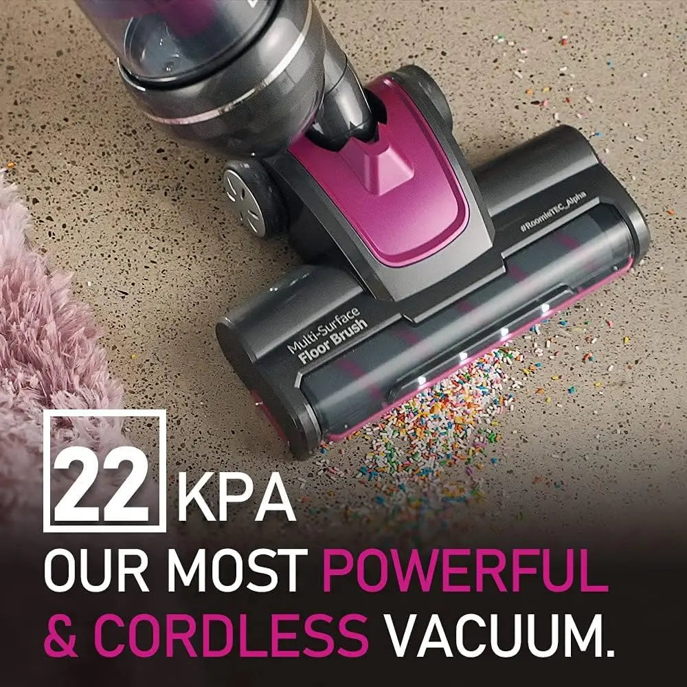 Alpha Upright Cordless Vacuum Cleaner with Pet Brush and Dock