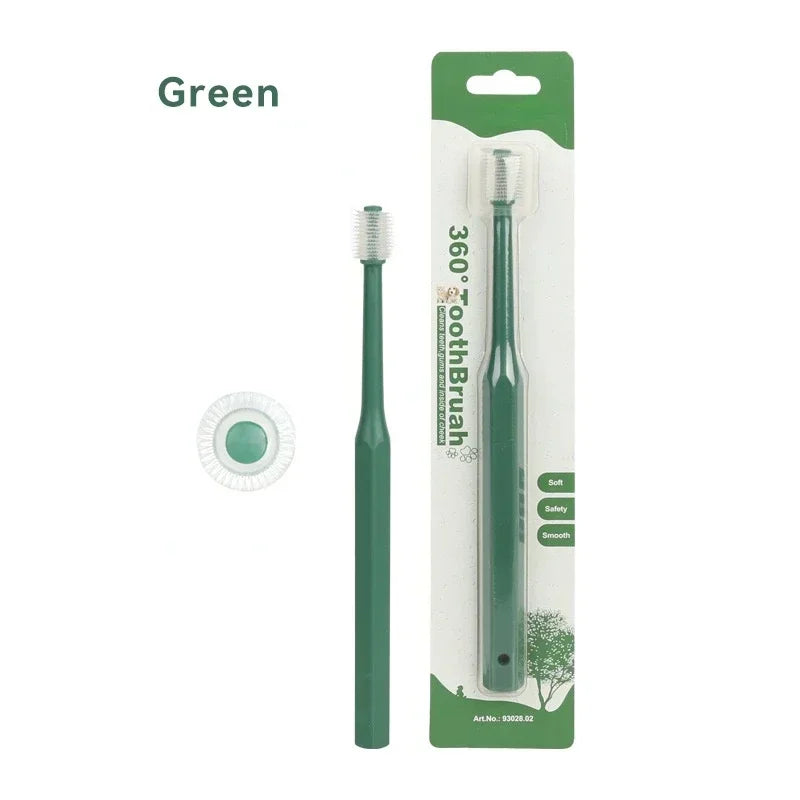 360 Degree Finger Toothbrush for Dogs and Cats Oral Care