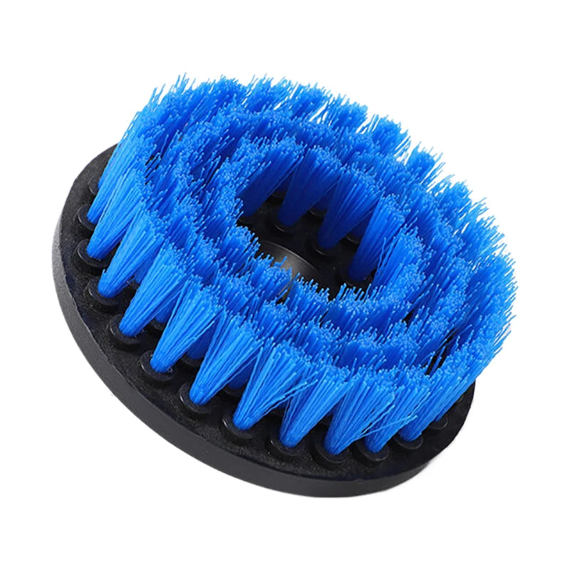5 Inch Electric Scrubber Brush Drill Brush Plastic Cleaning Brush Tool for Car Tires Nylon Brushes Car Detailing Accessories